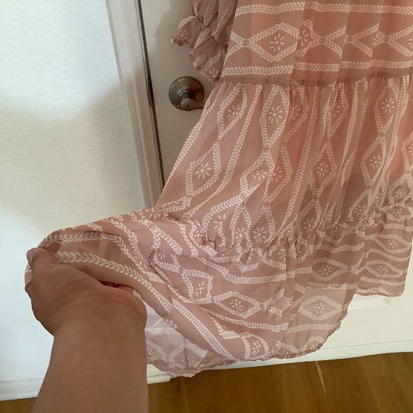 NWT New Simplee Appeal Dress long sleeve shoulder off Size Large - Picture 9 of 13